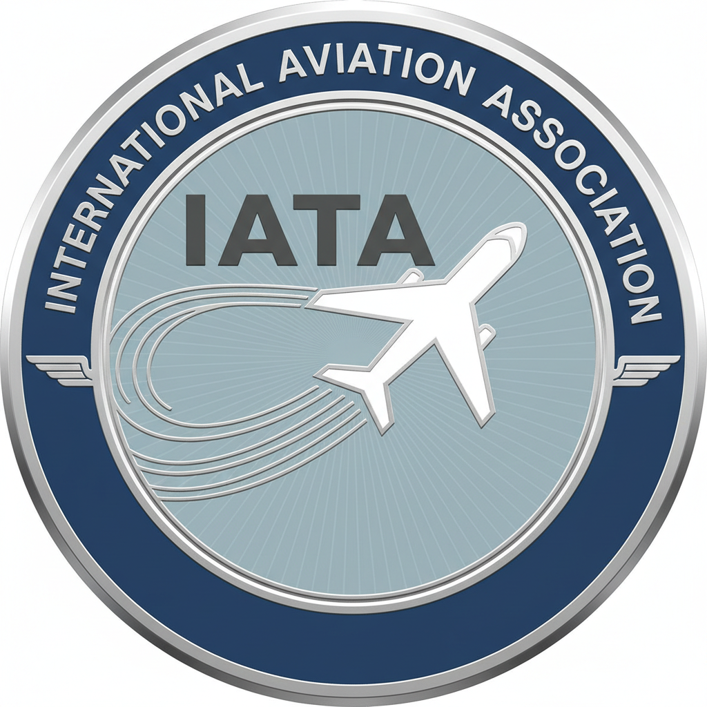 IATA international aviation association membership badge