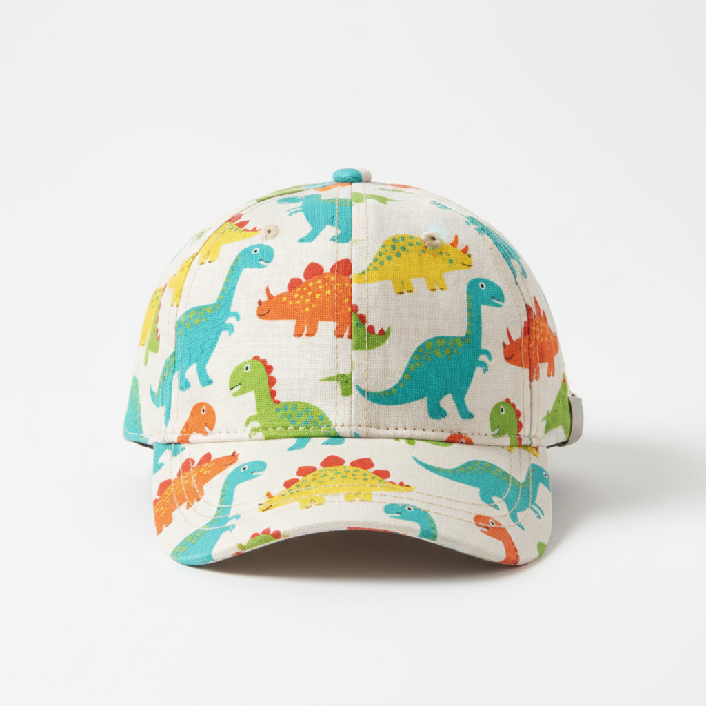 Snapback cap for kids hip-hop dancer with adjustable strap