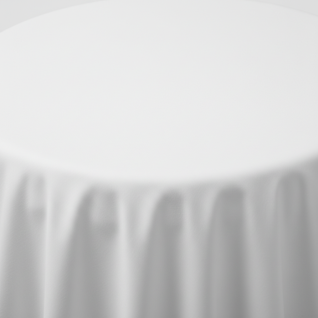 Crisp pressed cotton fabric showing smooth wrinkle-free surface after wrinkle recovery treatment