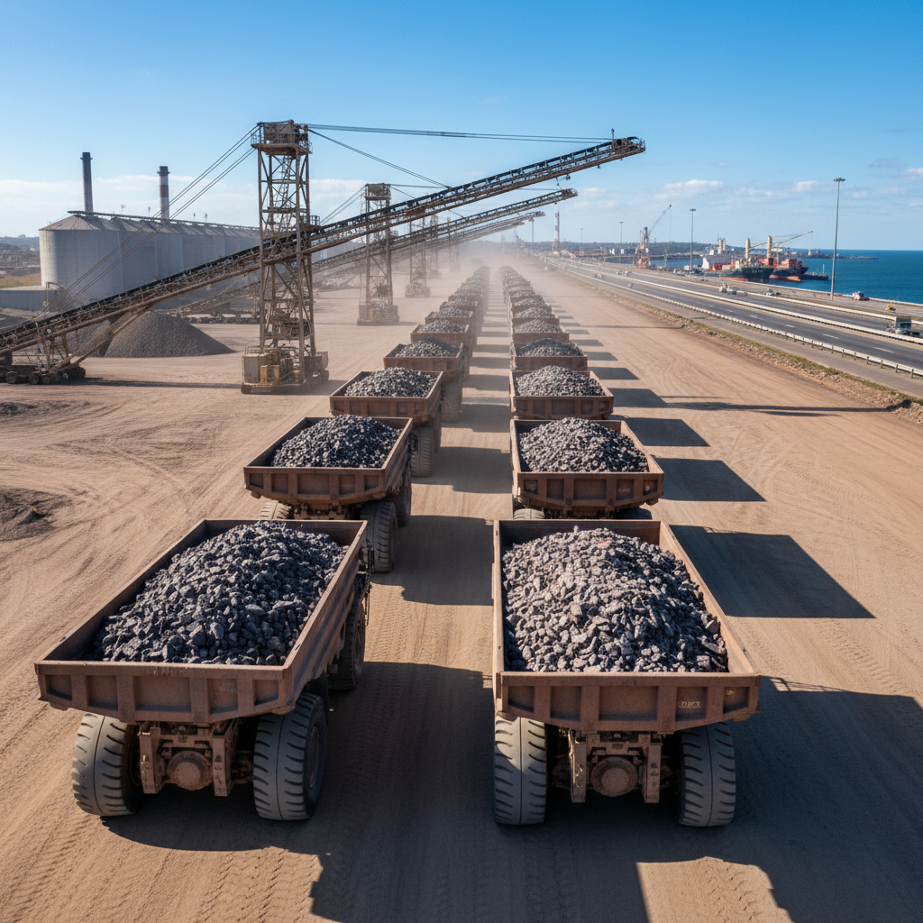 Bulk cargo transportation with specialized vehicles for large volume industrial shipments