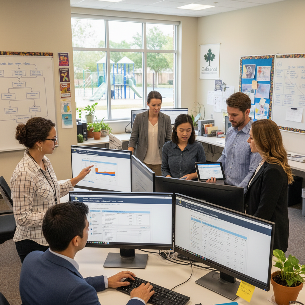 Oakwood Elementary School implementing comprehensive school management system for improved administration