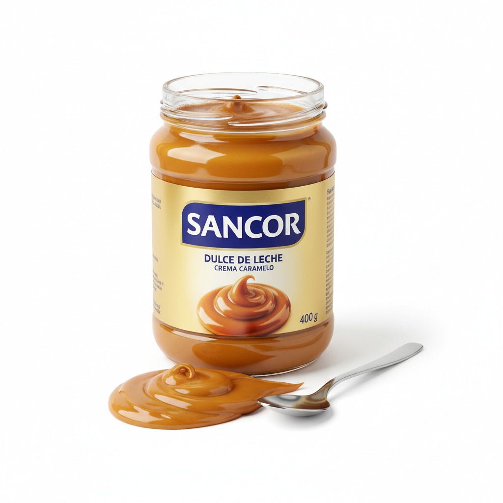 Pote de dulce de leche Sancor 400 gramos