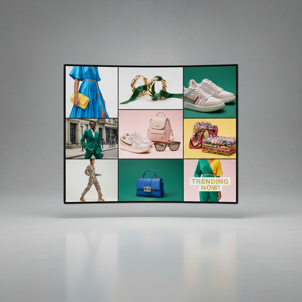 Instagram Feed mit professionell gestalteten Beiträgen und hohem Engagement