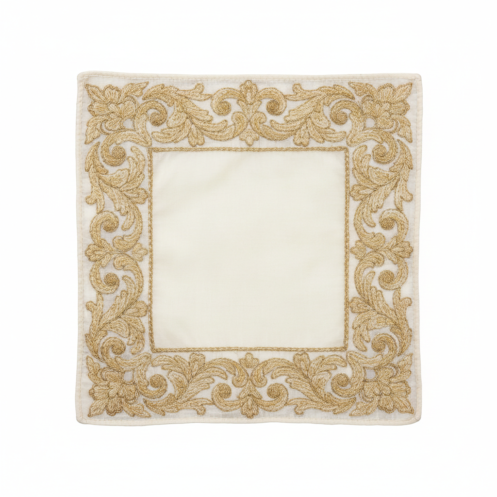 Zardozi kurta in ivory — heritage luxury piece with intricate gold zardozi embroidery by master artisans