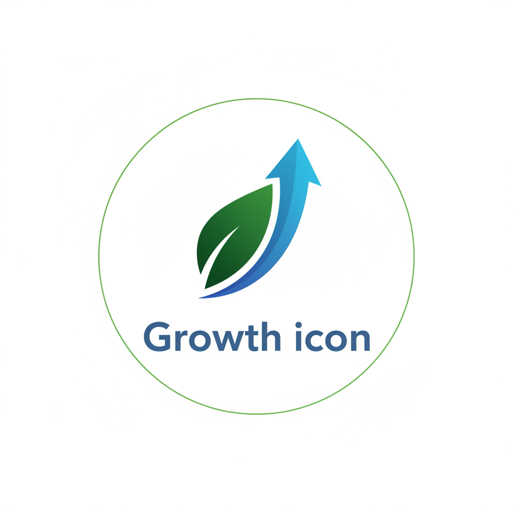 Investment growth icon