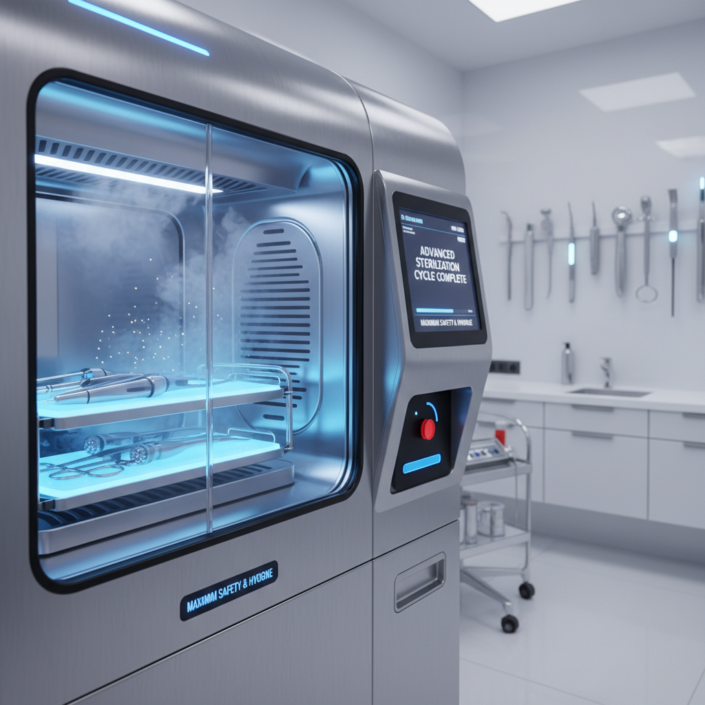Medical oxygen therapy equipment in dark clinical setting, atmospheric blue lighting, precision medical instruments