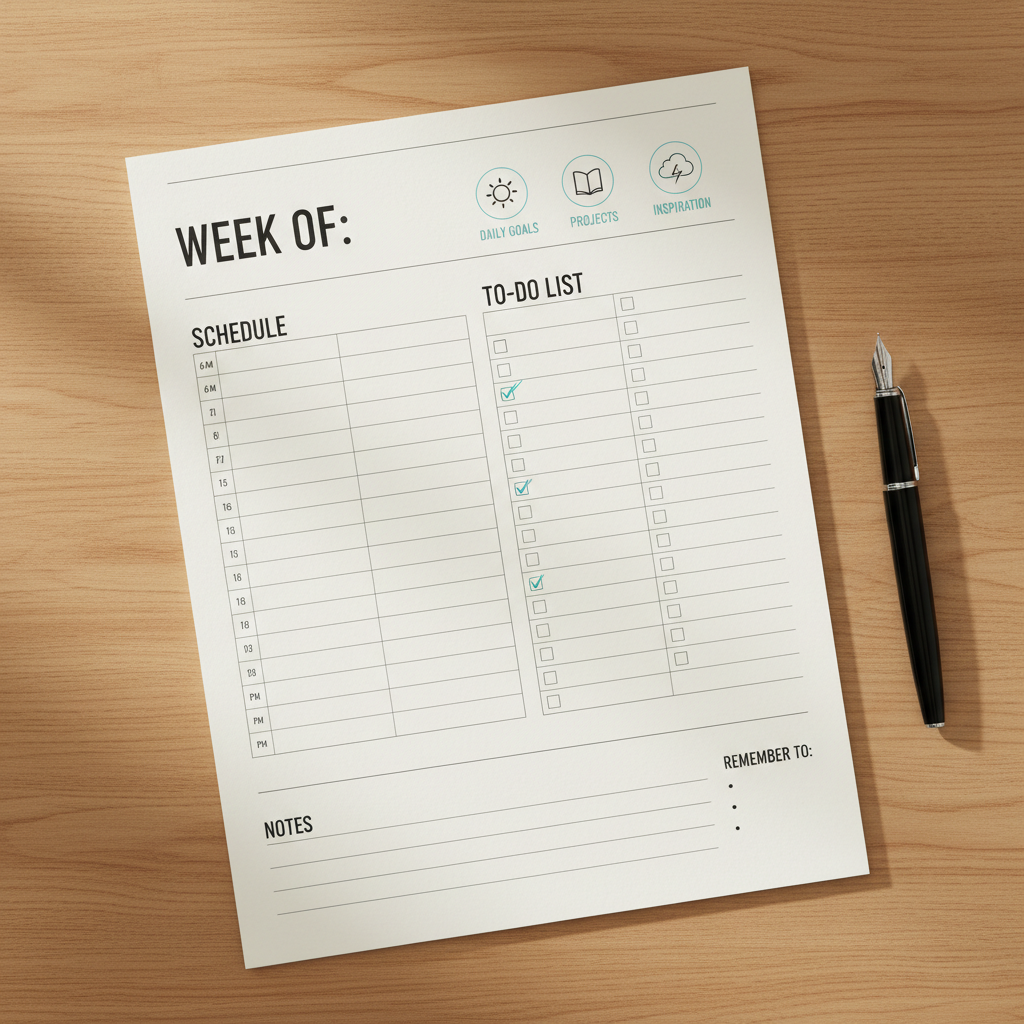 Document template showing structured release notes with sections