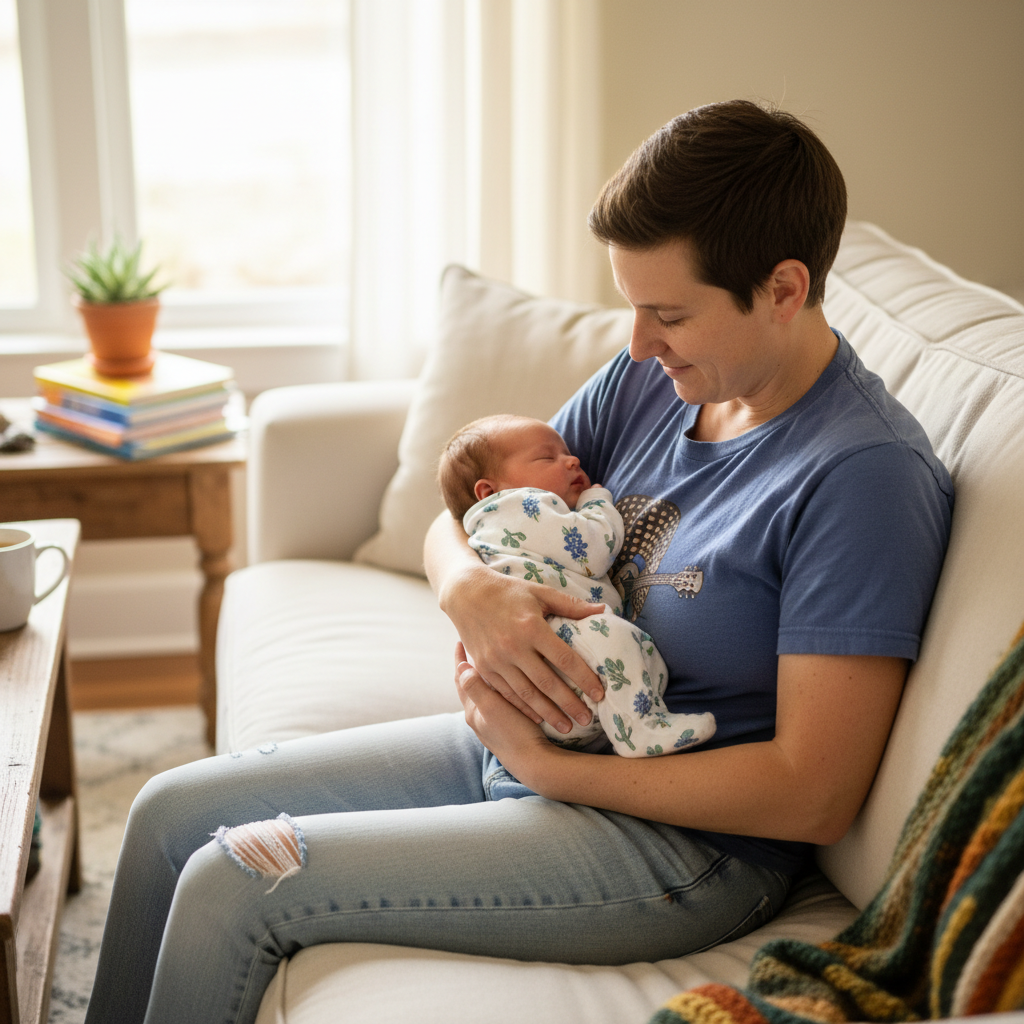 Danielle F., new parent from Austin Texas