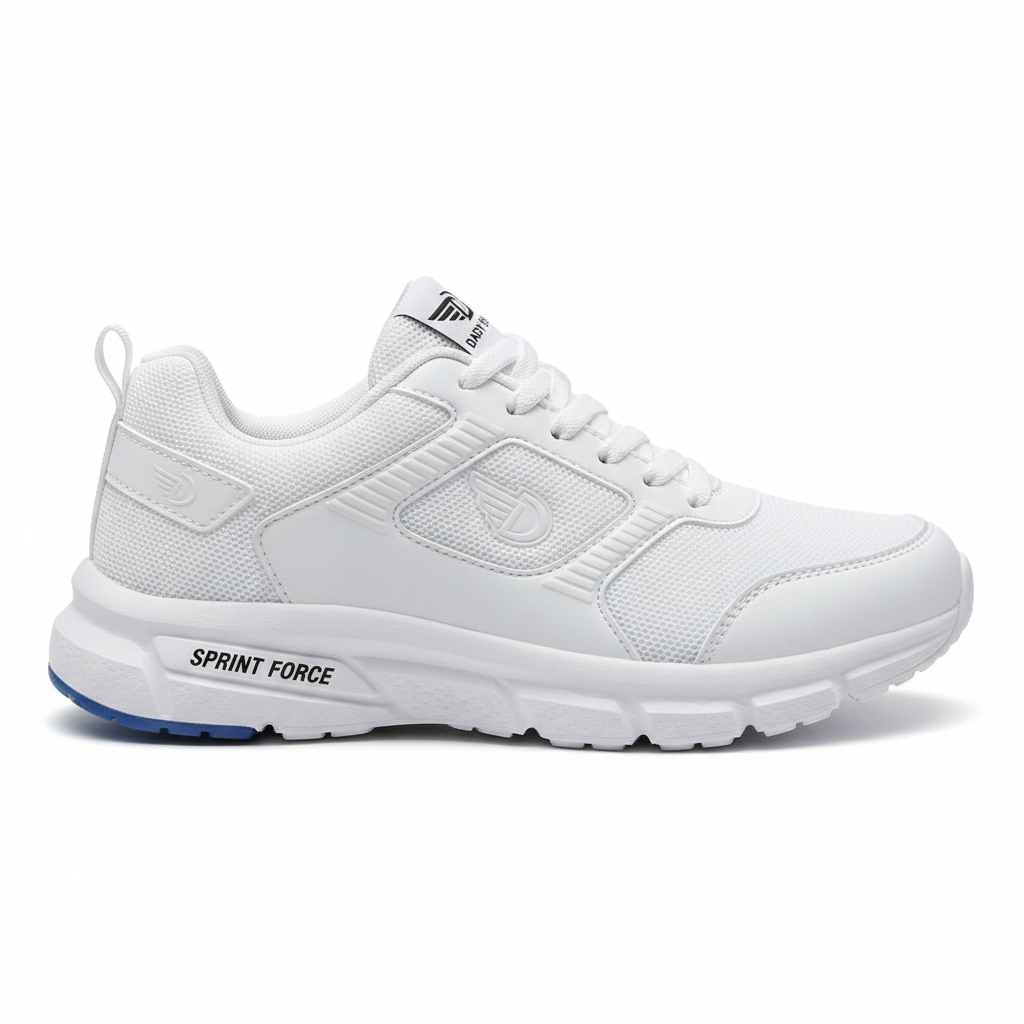 Chaussure de sport blanche Sprint Force Dady Shoes