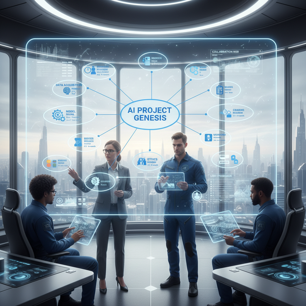 AI project management with mind maps and collaboration