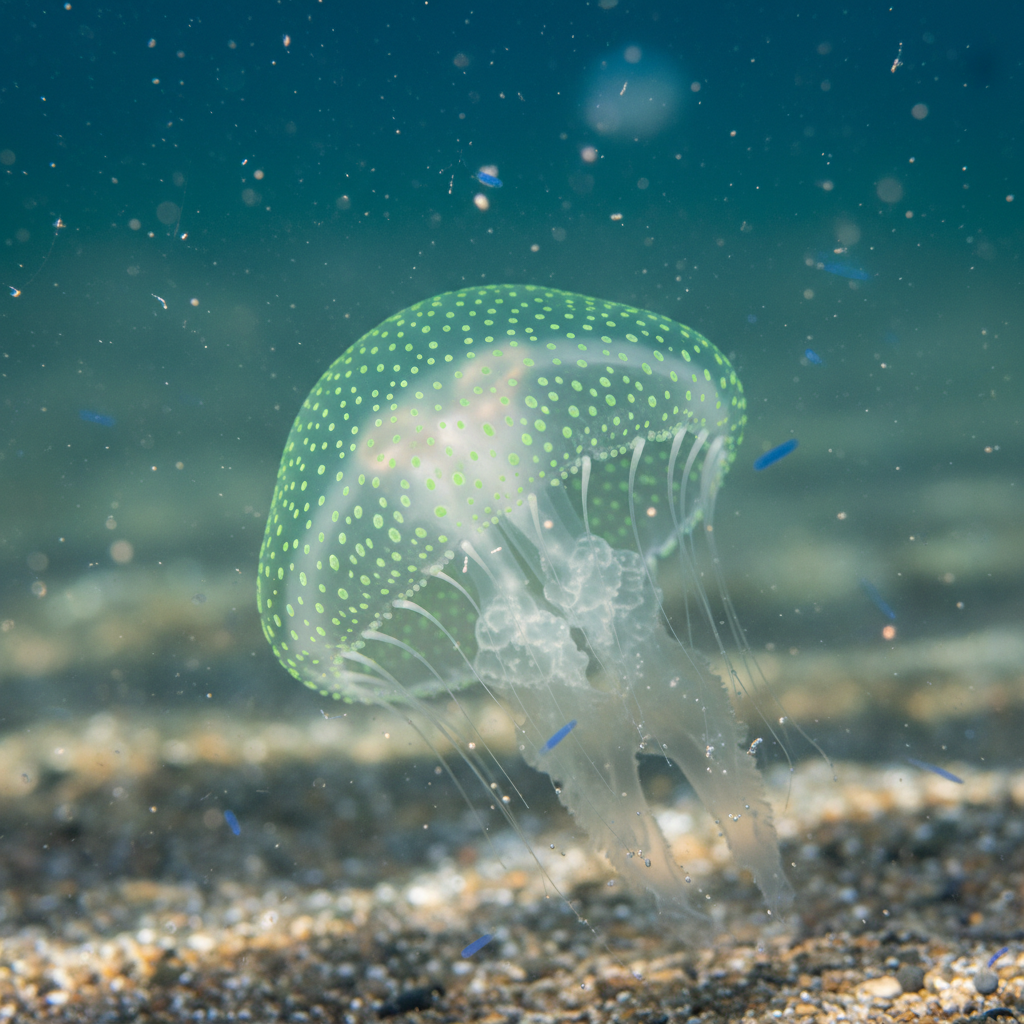 Bioluminescent Jellyfish — recently discovered species profile