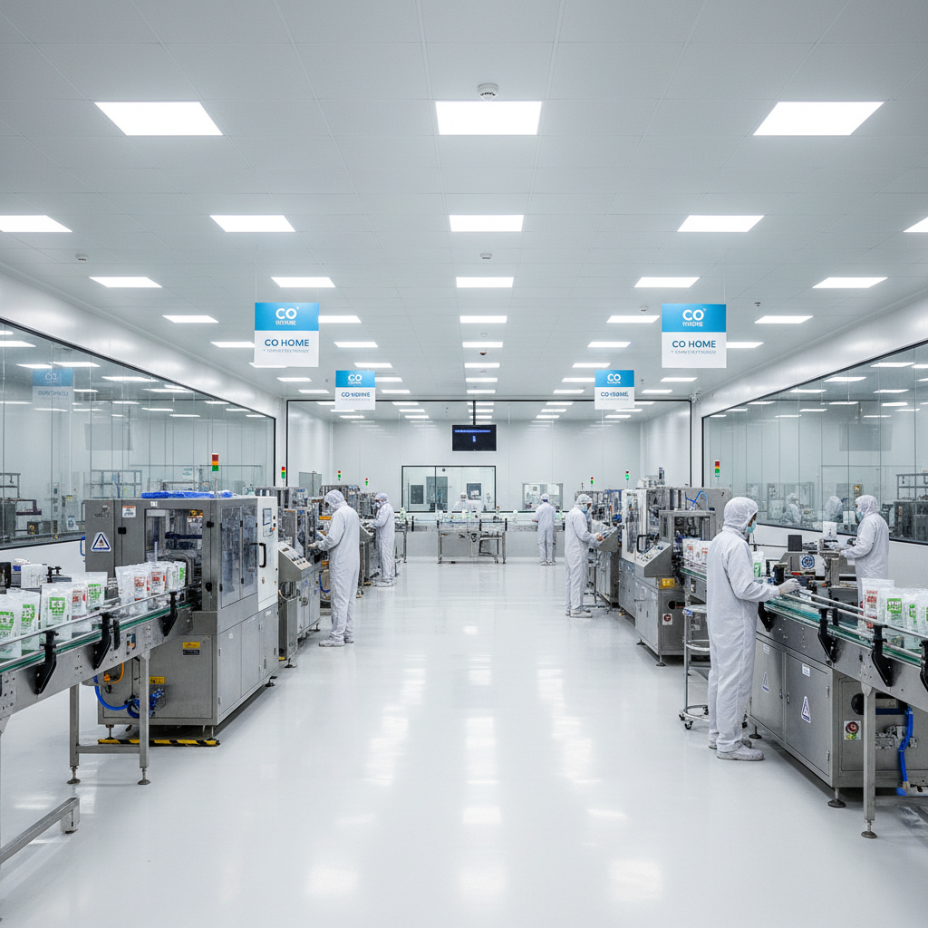 Diverse manufacturing facilities across India showing textile, home goods, and product manufacturing operations