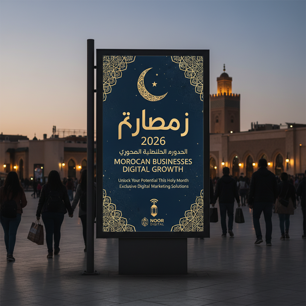 Marketing digital Ramadan Maroc 2026 - stratégie publicité digitale mois sacré entreprises marocaines
