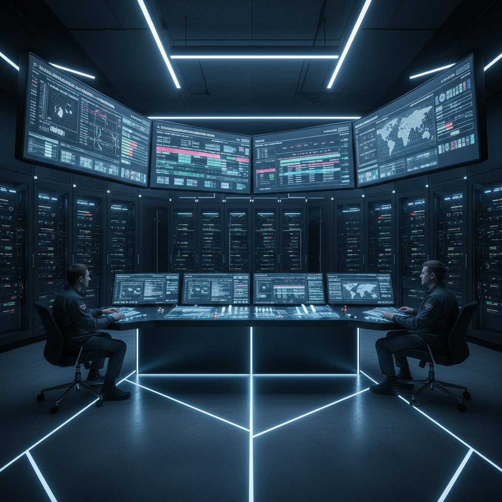 AI broadcast automation control room with intelligent scheduling interface