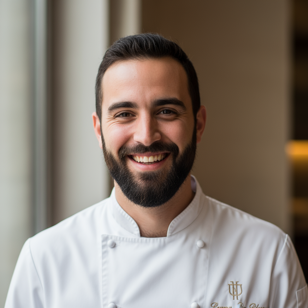 Portrait of food creator Marco Rossi