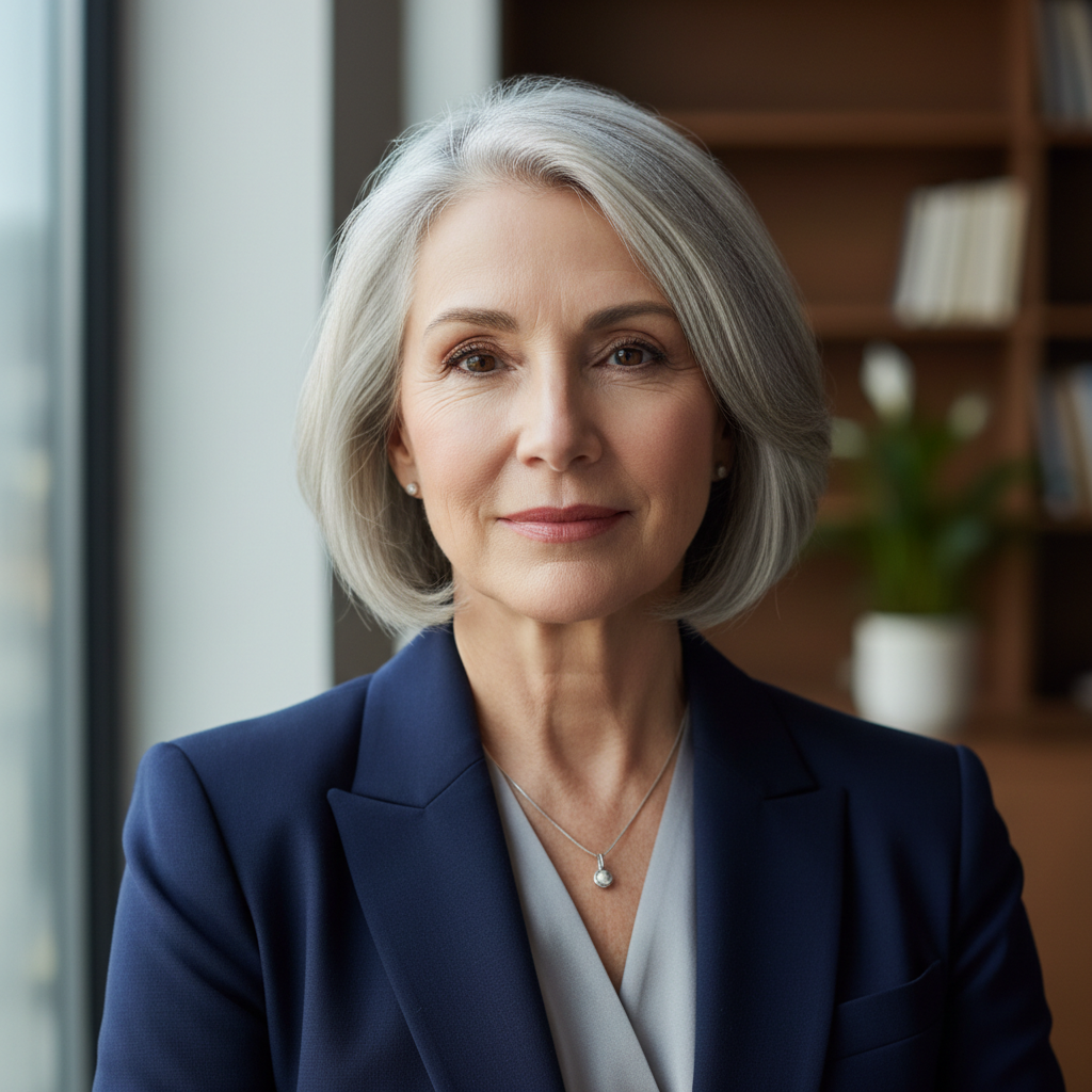 Portrait of Margaret Calloway, senior partner at Douglas Elliman Legal Advisory