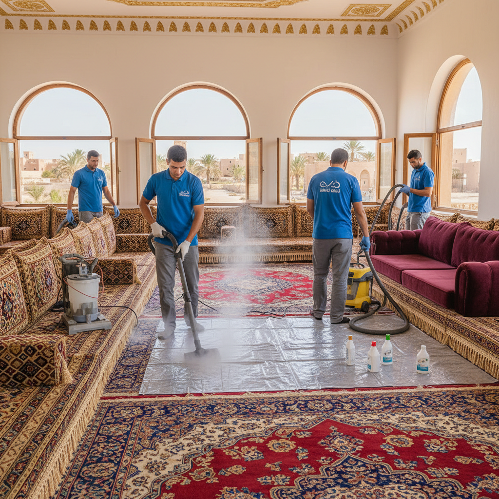 تنظيف مجالس وكنب وسجاد في القصيم