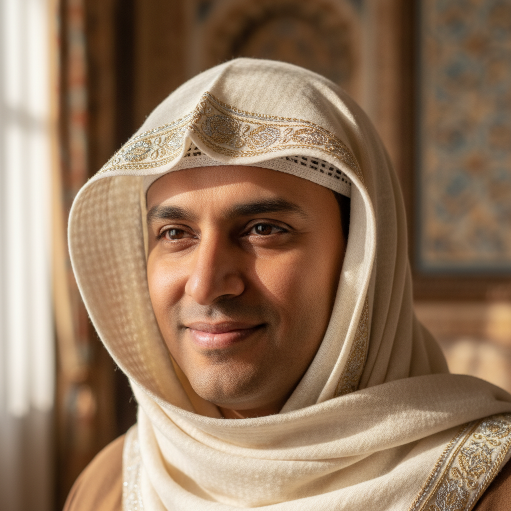 Khalid Al-Mansoori, a male customer from Ajman wearing casual clothing