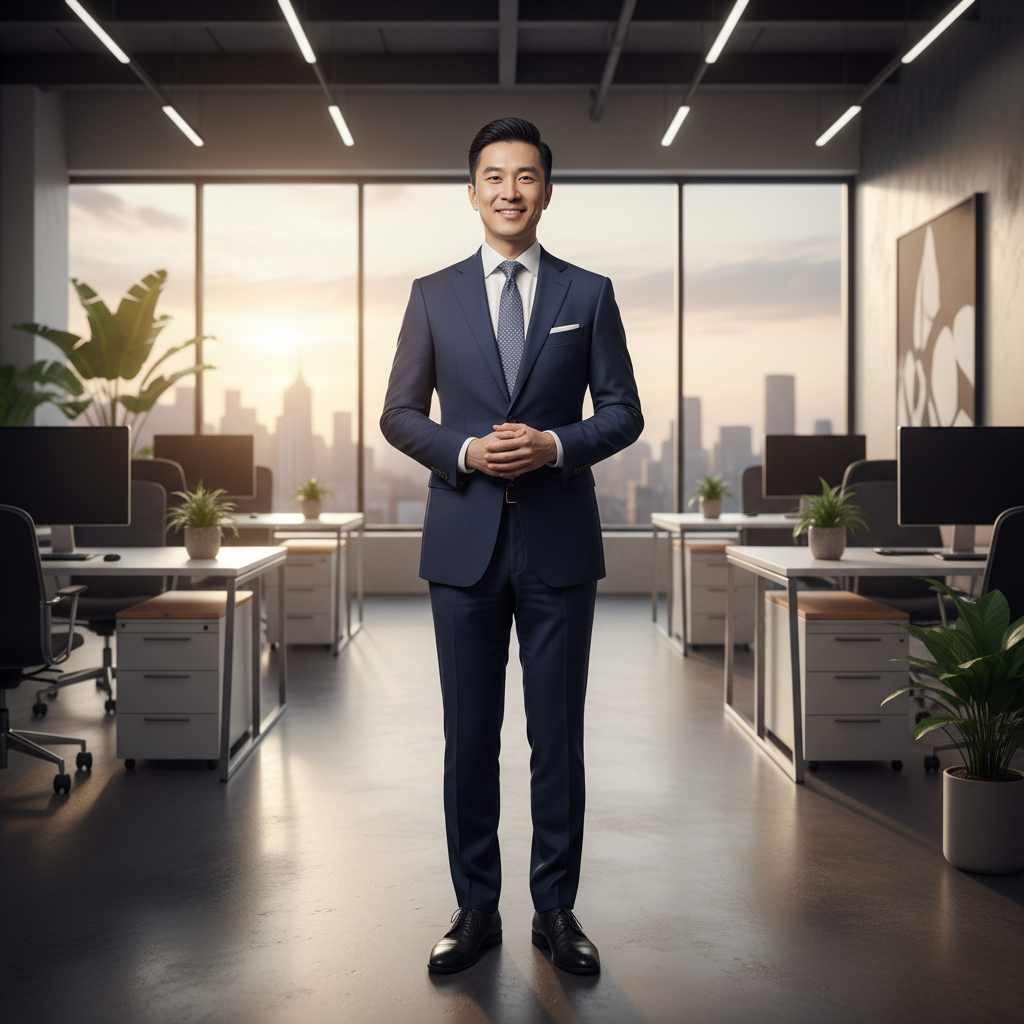 David Okonkwo confident man technology CEO from Seattle Washington