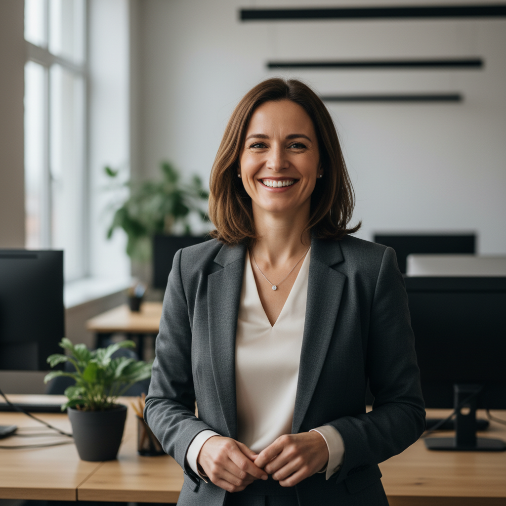 Priya Menon, growth lead, a woman in a professional setting with a warm smile