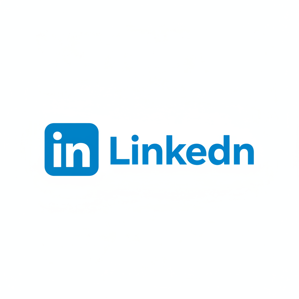 LinkedIn social media icon