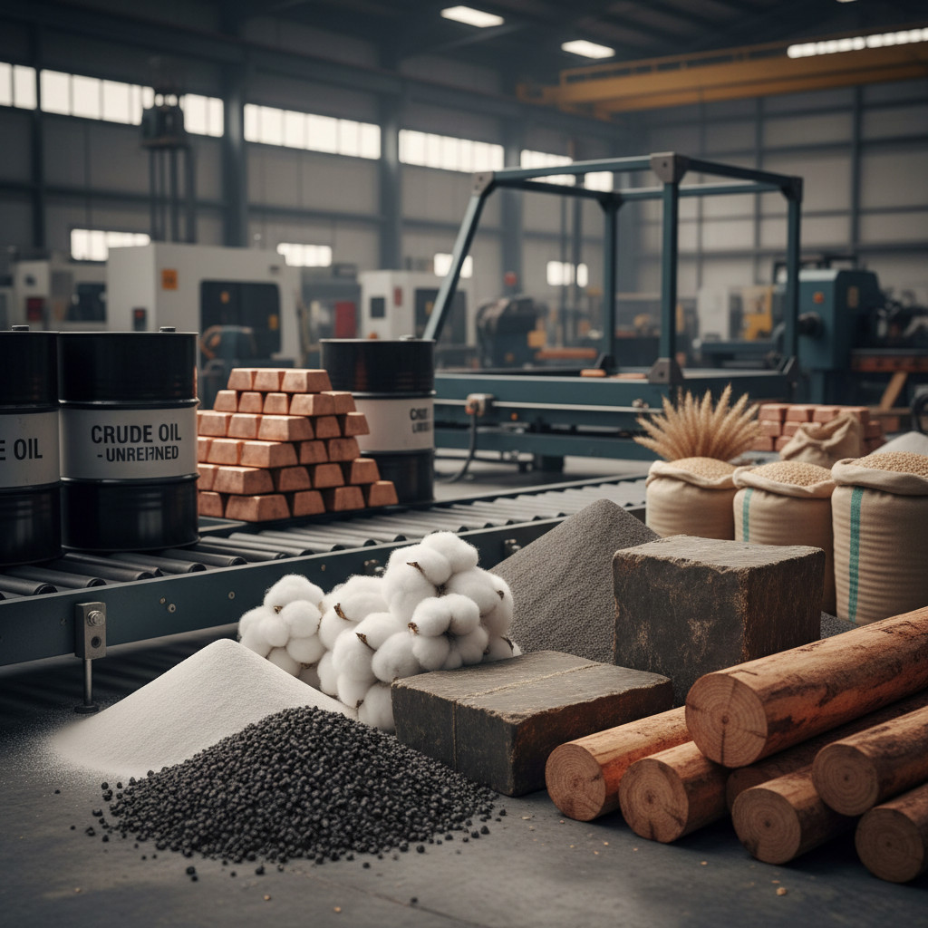 Raw Materials category — B2B marketplace