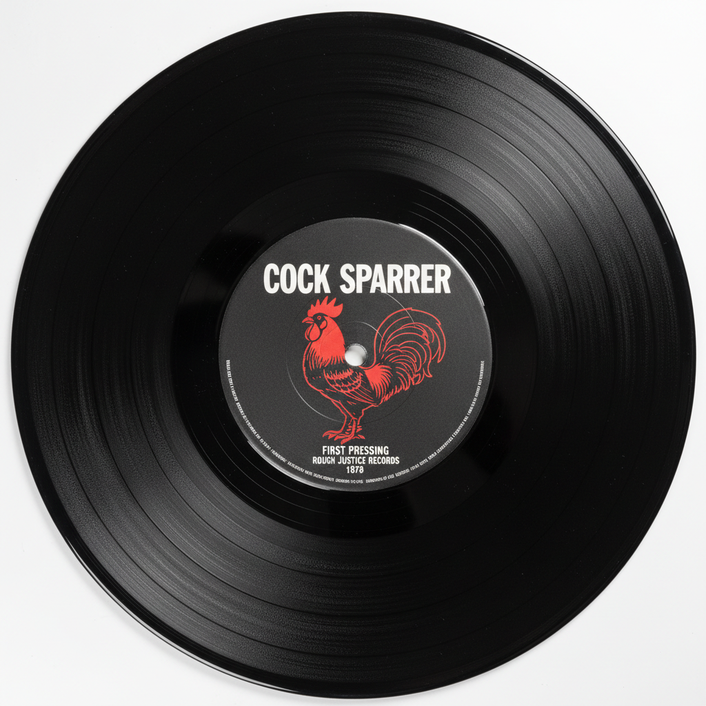 Rare first press Cock Sparrer vinyl record