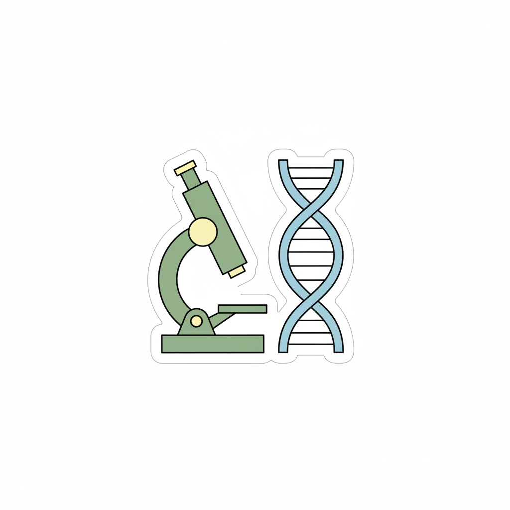 DNA double helix strand glowing in blue and green light, scientific visualization
