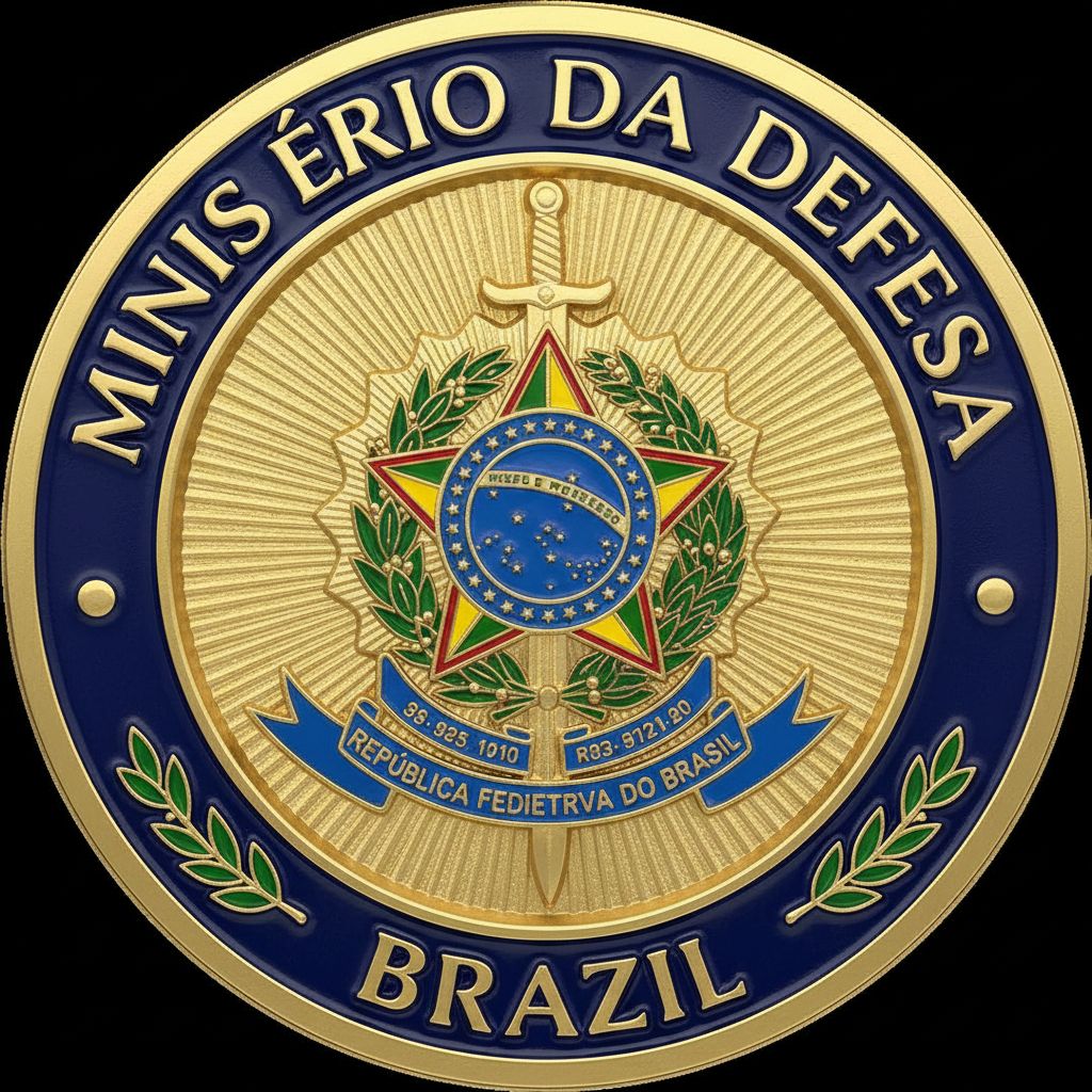 Brasão oficial do Ministério da Defesa do Brasil