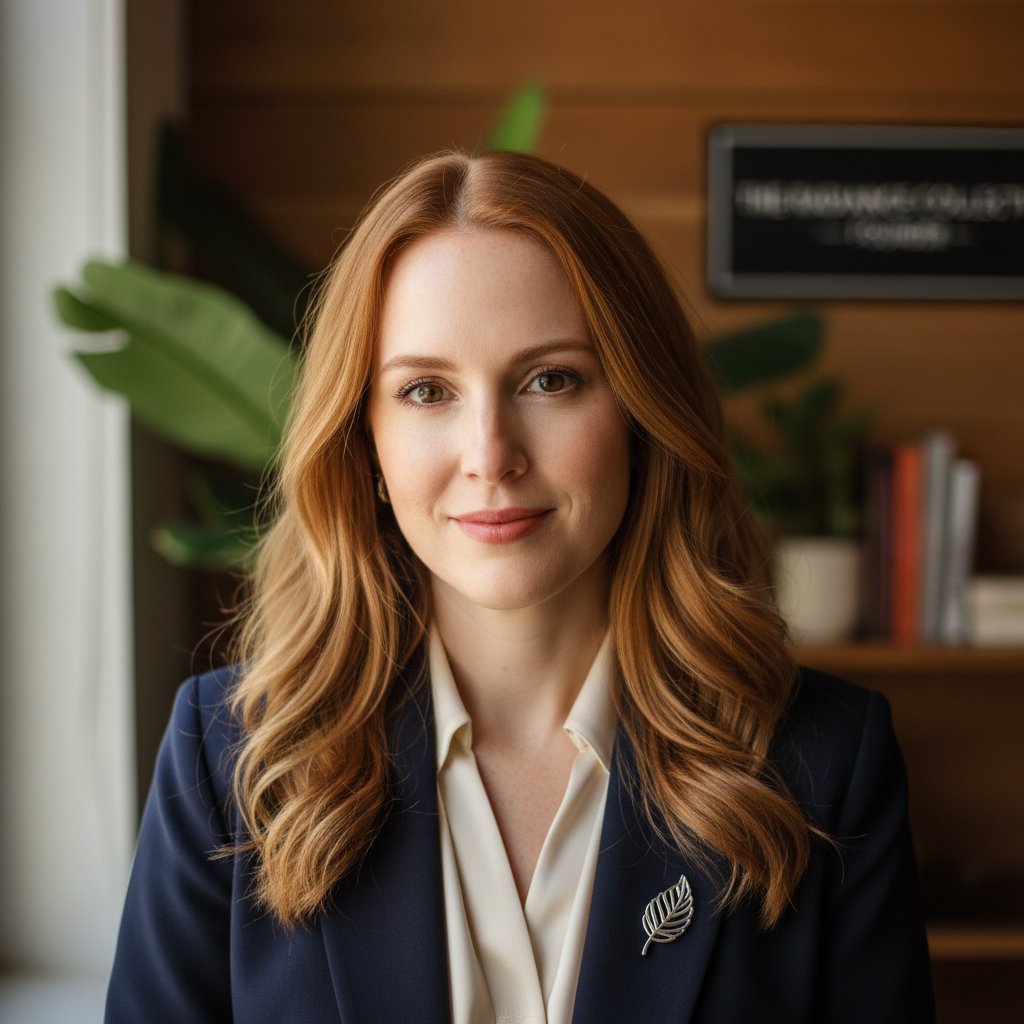 Saoirse Brennan, Founder of Grove Wellness Collective, woman with light auburn hair