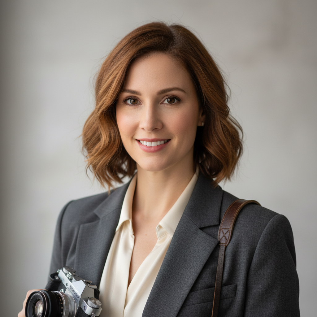 Priya Nair, photographer from Chicago, professional headshot