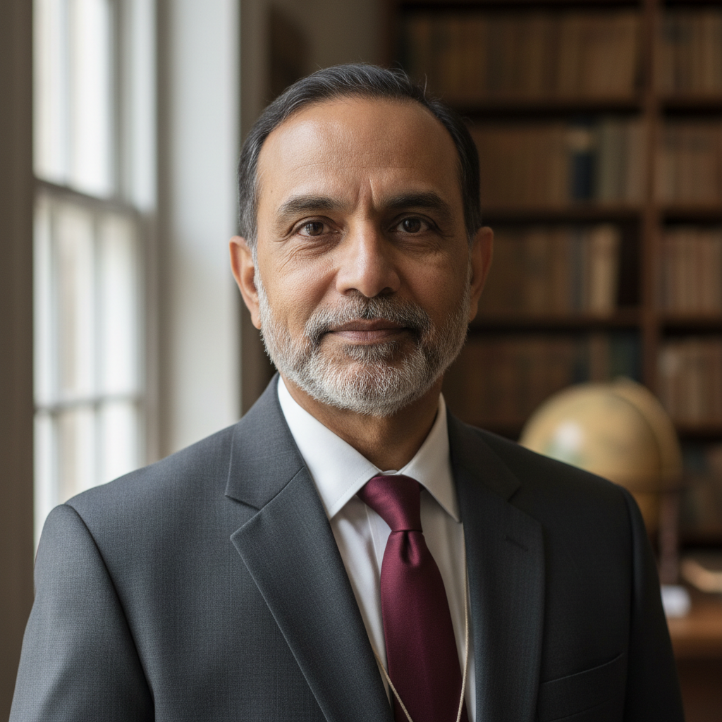 Rahul Verma IAS officer professional portrait