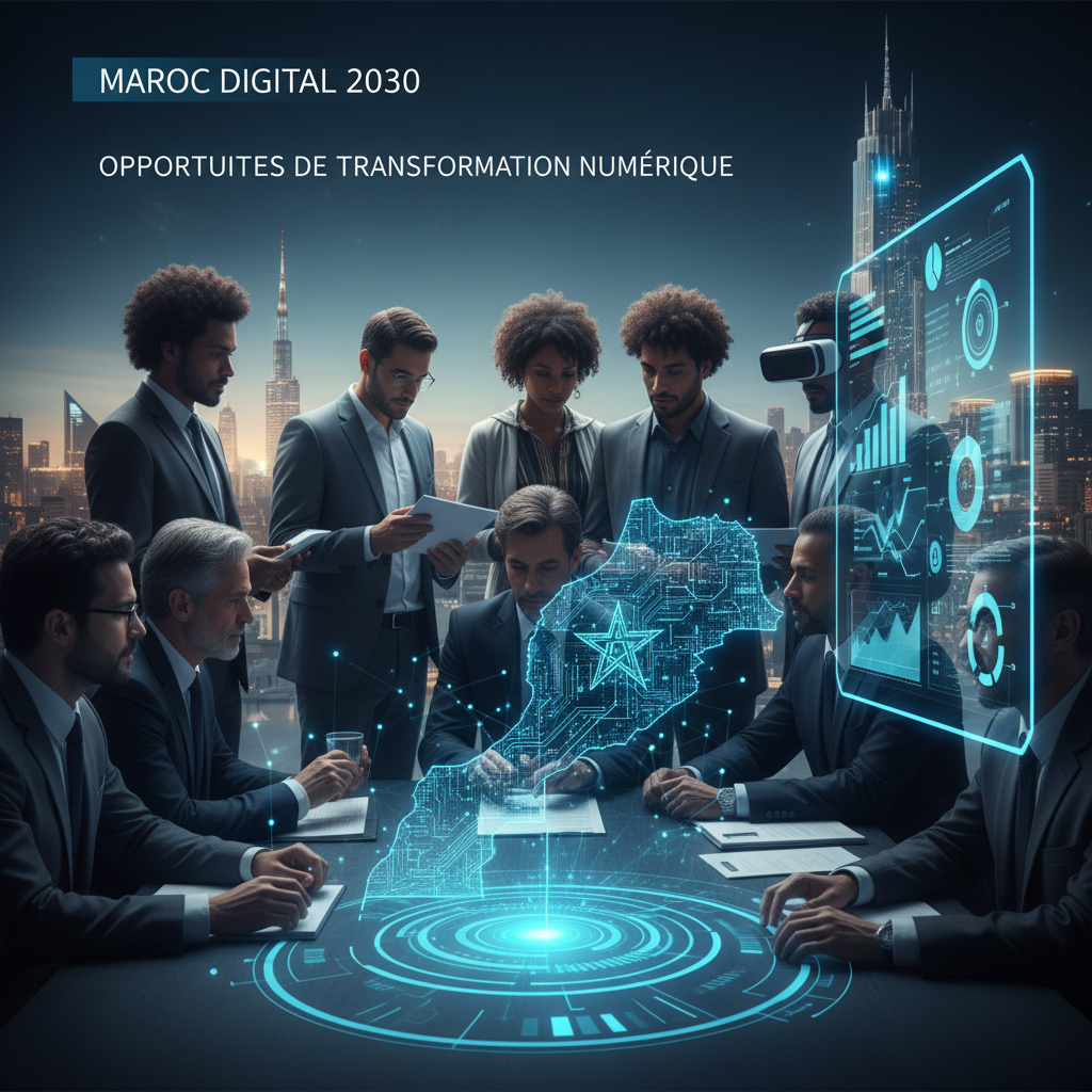 Maroc Digital 2030 PME transformation digitale - opportunités entreprises marocaines programme digital