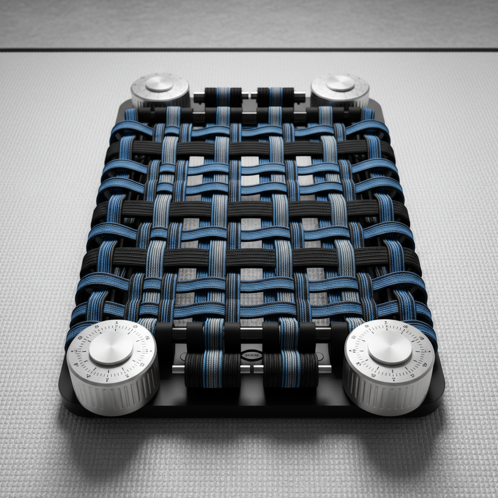 Adjustable web board with multiple resistance settings for progressive training