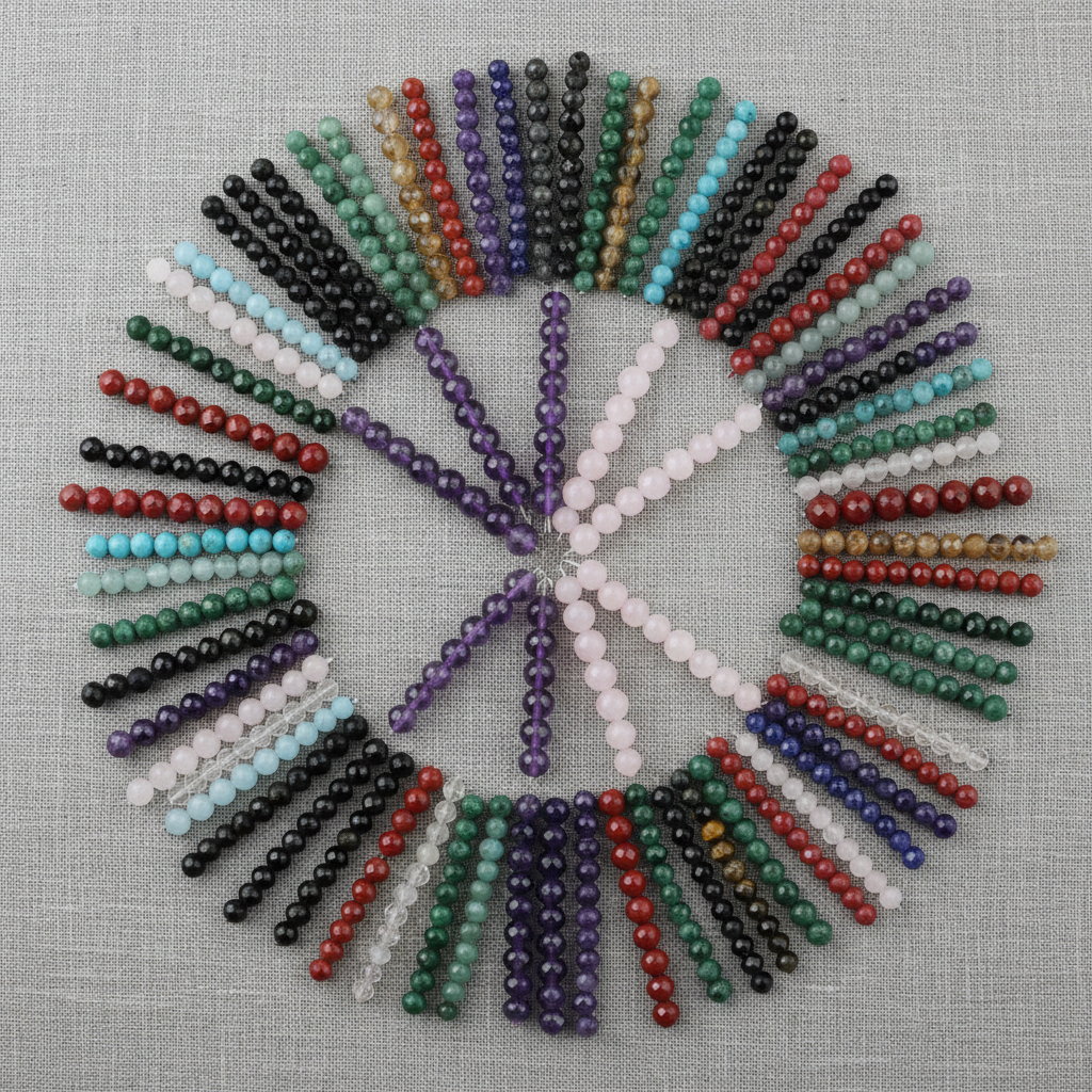 Gemstone Strands — Natural & Semi-Precious bead collection product photo