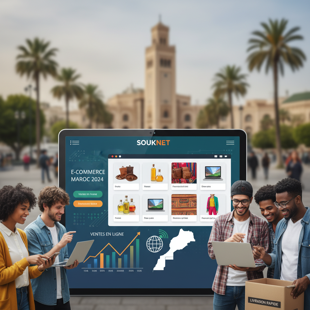 E-commerce Maroc tendances 2024 - boutique en ligne vente internet marché marocain Casablanca