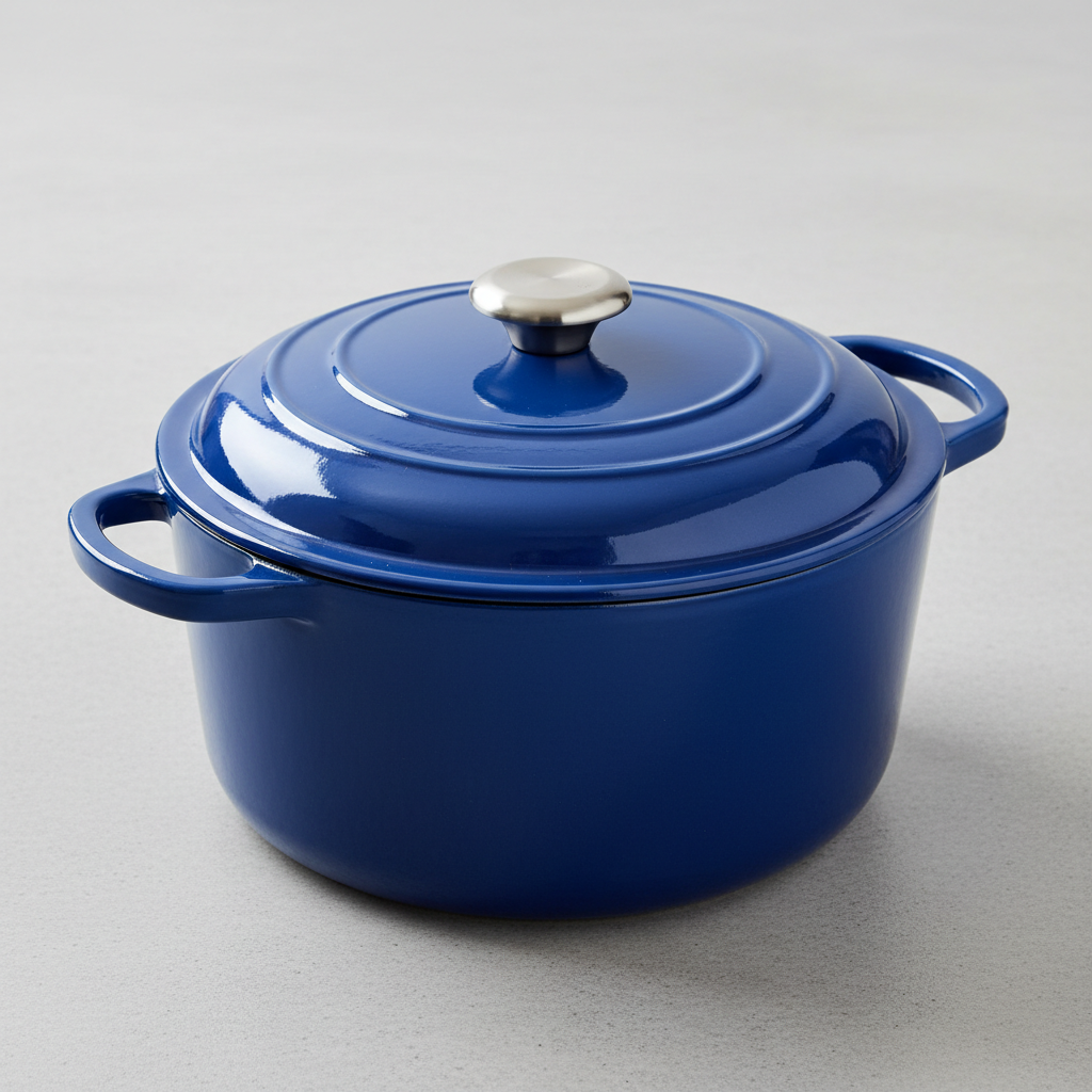 Cast Iron Dutch Oven 5.5Qt product photo on clean neutral background