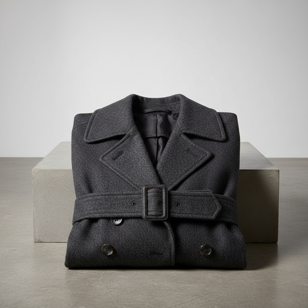 Dark luxury fashion product on clean background โ rebuilt storefront