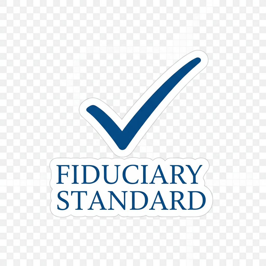 Checkmark icon indicating fiduciary standard