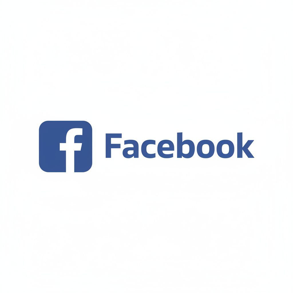 Facebook social media icon