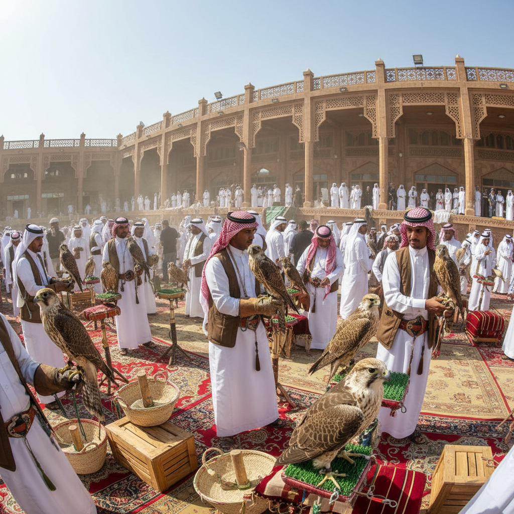 Jeddah Falcon Breeders Auction — falconry event in Jeddah, Saudi Arabia