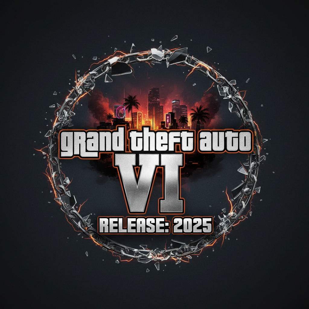 GTA VI launch date announcement artwork