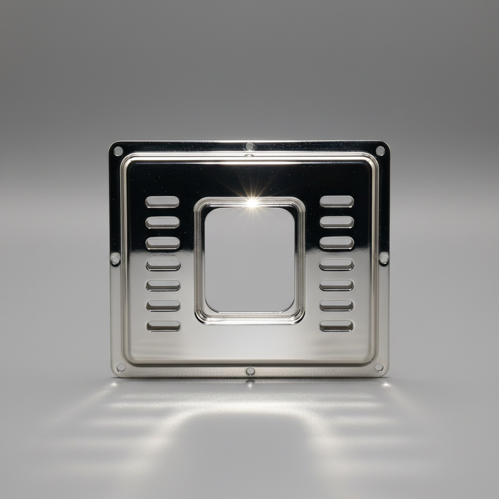 RF shield after full strip-and-replate cycle — nickel-bright surface, inspection-ready, NADCAP compliant