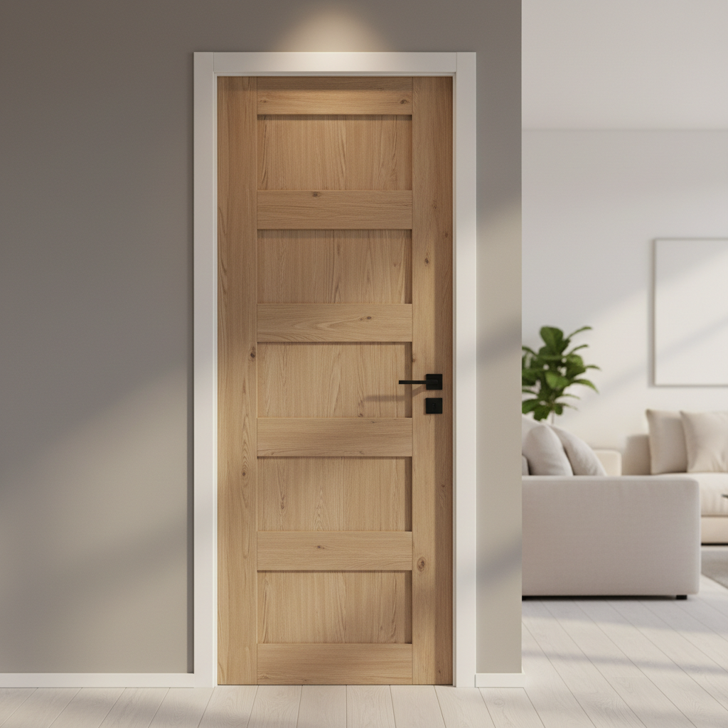 Porte Intérieure Chêne 83x204