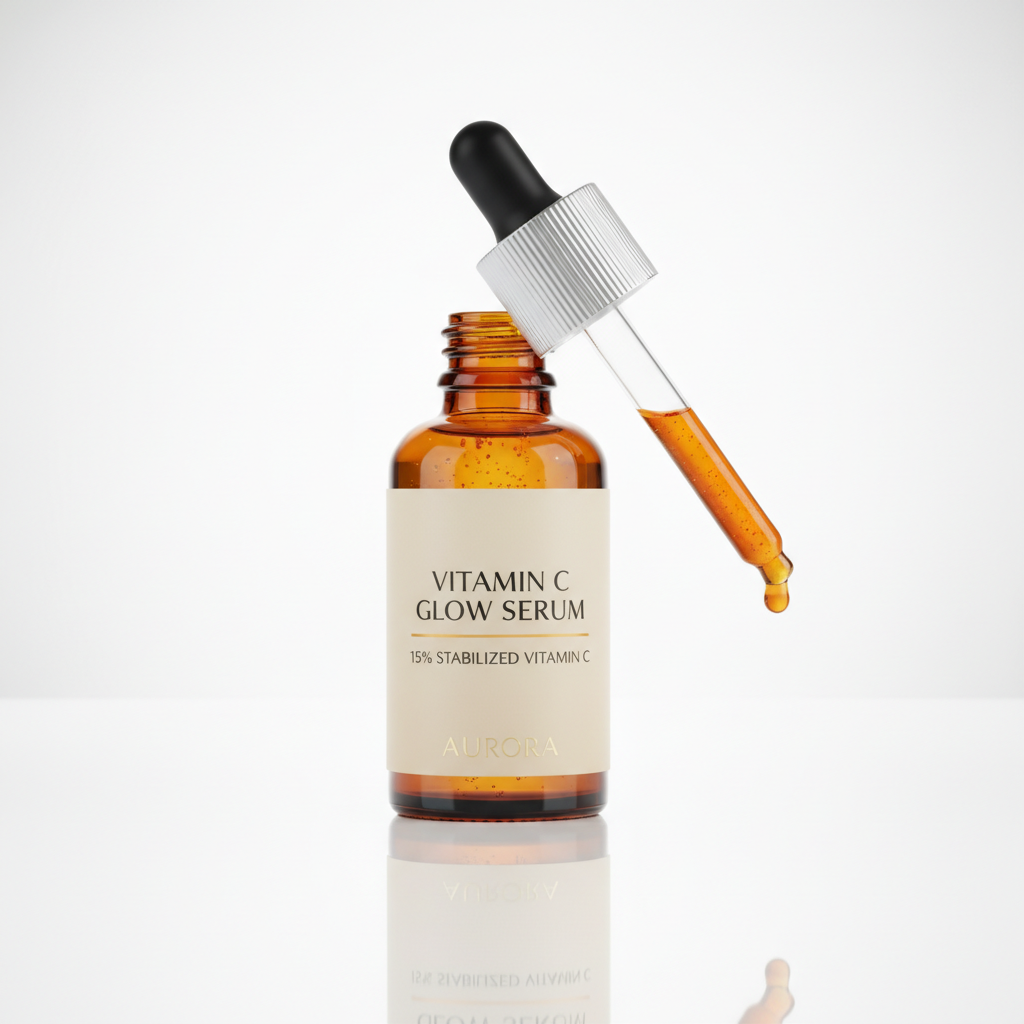 Vitamin C Brightening Serum product photo on clean neutral background