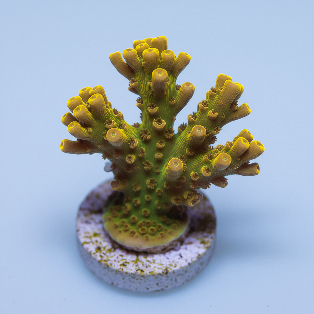 Hammer Coral Frag — Branching Gold Torch — aquatic listing from Melbourne, VIC