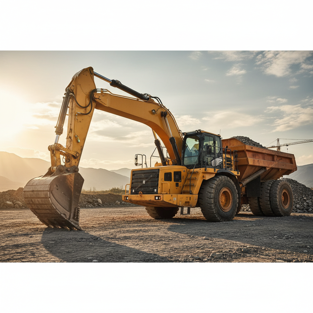 Industrial heavy equipment machinery