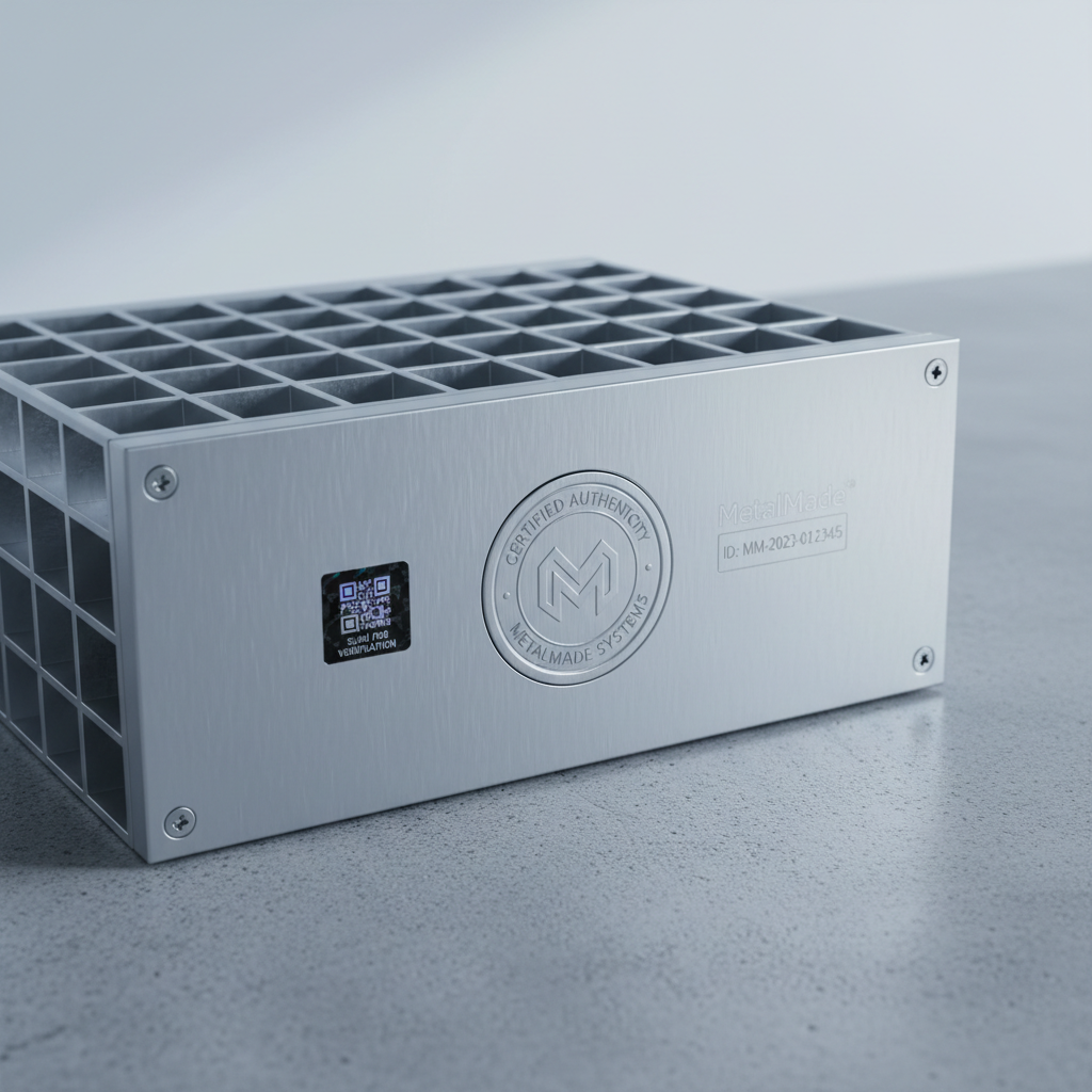 Branded backing added to MetalMade system