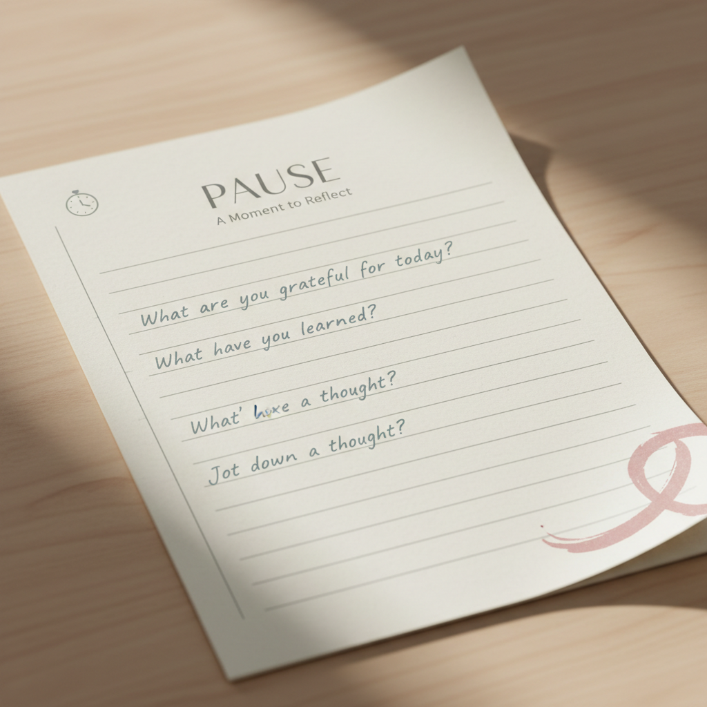 Pause page example