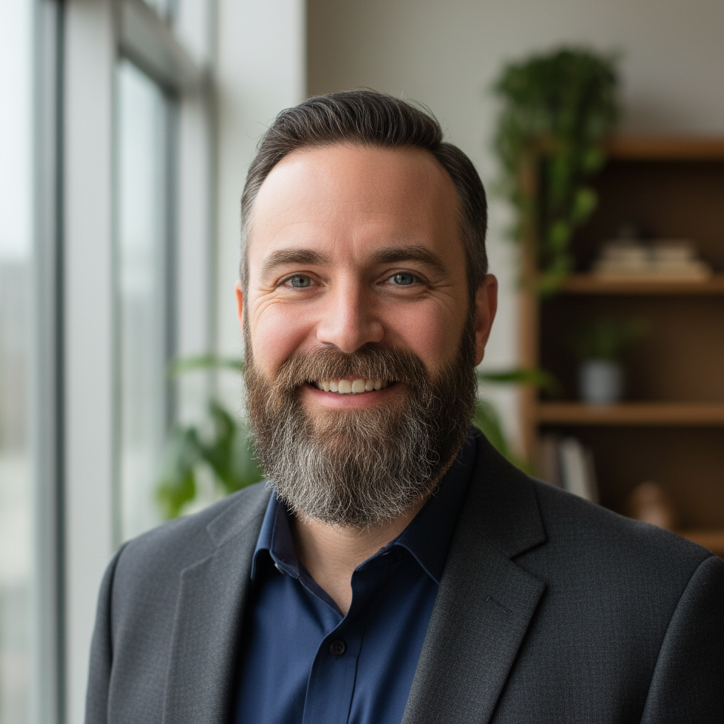 Pemilik bisnis memantau dashboard operasional